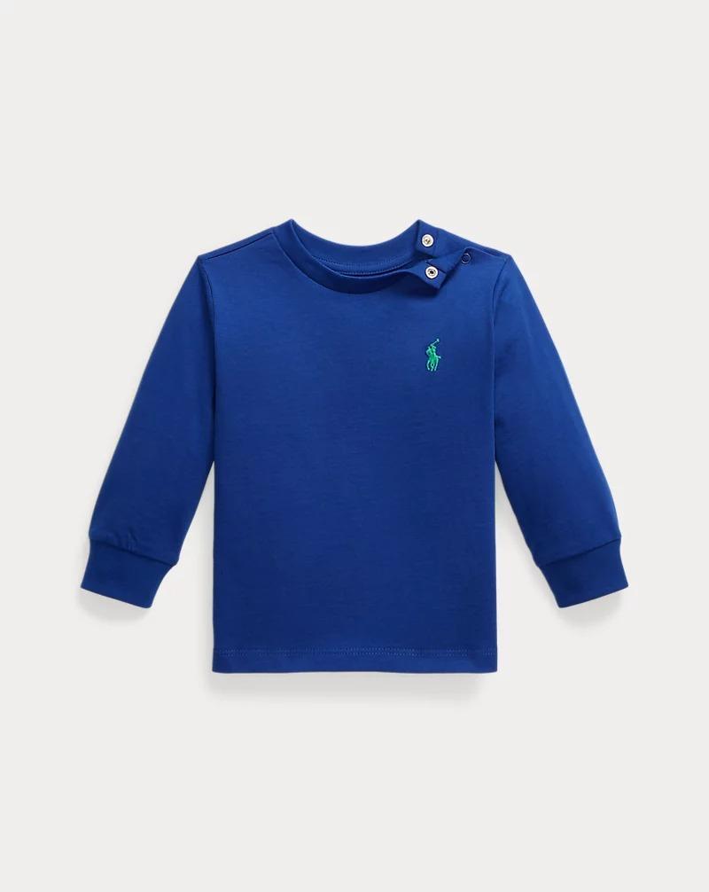 RALPH LAUREN LS CN-KNIT SHIRTS-T-SHIRT