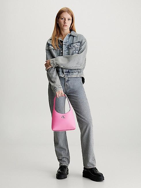 CALVIN KLEIN MINIMAL MONOGRAM SHOULDER BAG