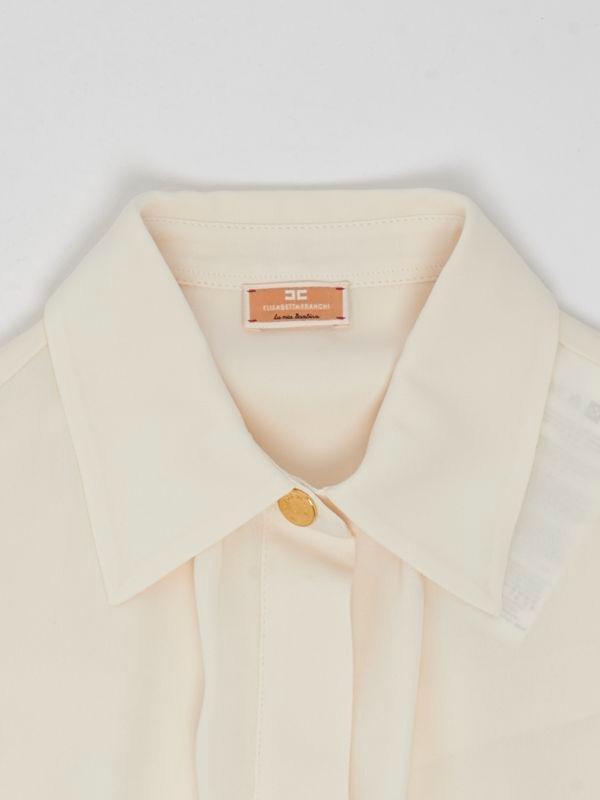 ELISABETTA FRANCHI La Mia Bambina BLUSA IN VISCOSA CON BOTTONI L