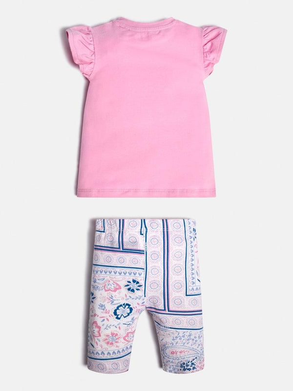 GUESS SET SS T-SHIRT + LEGGINGS