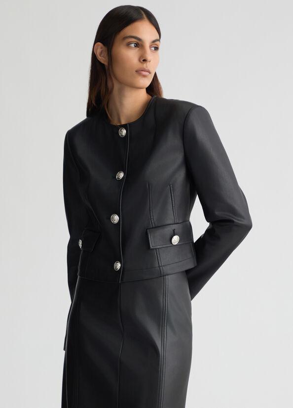 LIU JO GIACCA TS.NAV SPALMATO