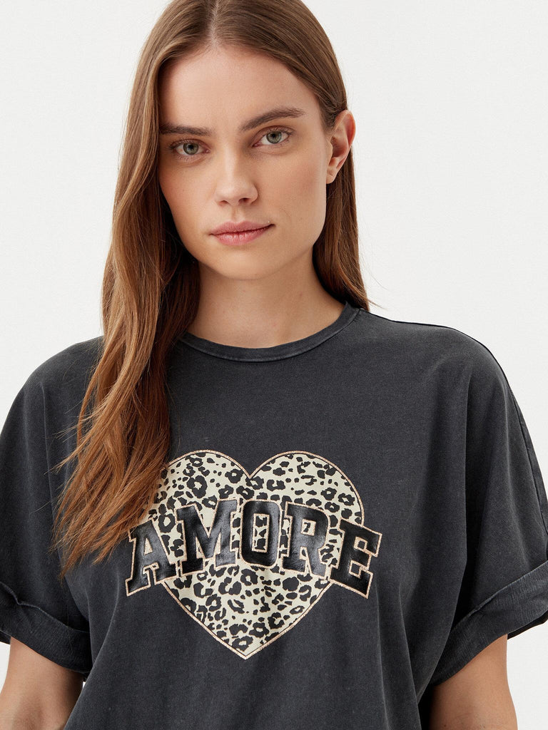 ONLY ONLLUCY LIFE S/S LEO TOP CS JRS