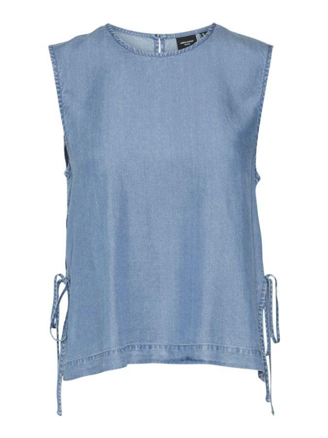 VERO MODA VMBREE SL TIE DETAILS SHORT TOP GA