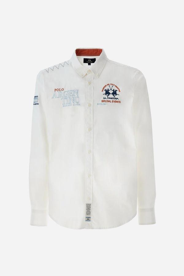 LA MARTINA MAN SHIRT L/S POPLIN