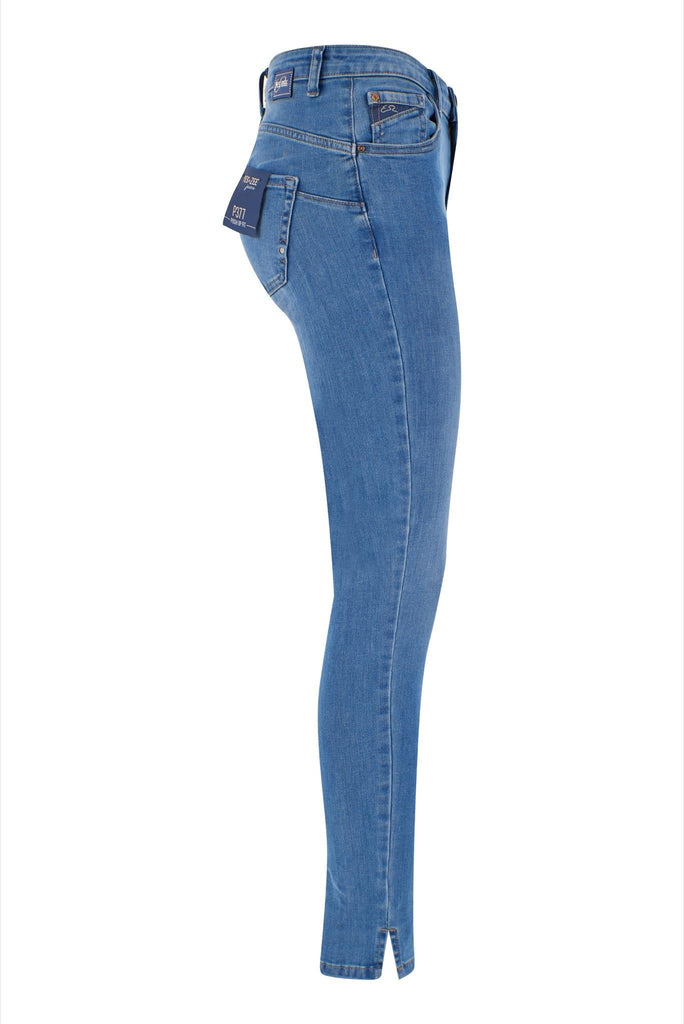 YES ZEE JEANS DONNA TIPO 5 TASCHE PUSH UP