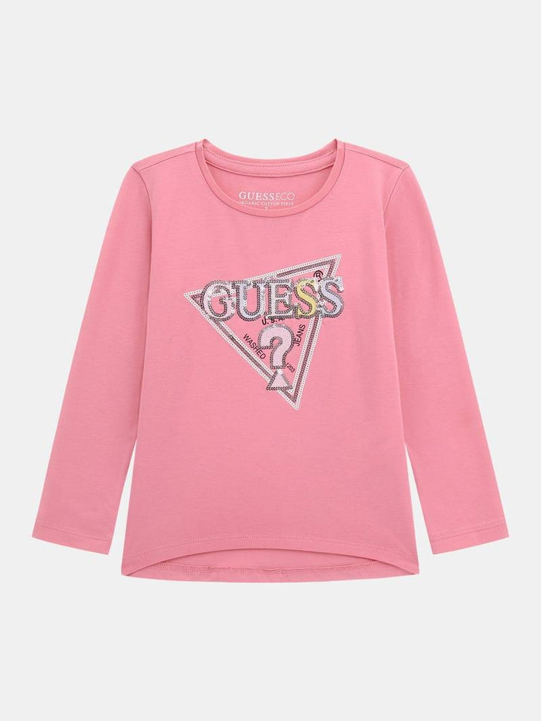 GUESS HIGH LOW LS T-SHIRT