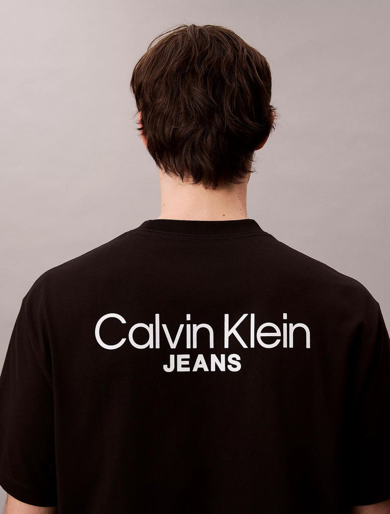CALVIN KLEIN JEANS LOGO BACK PRINT T-SH