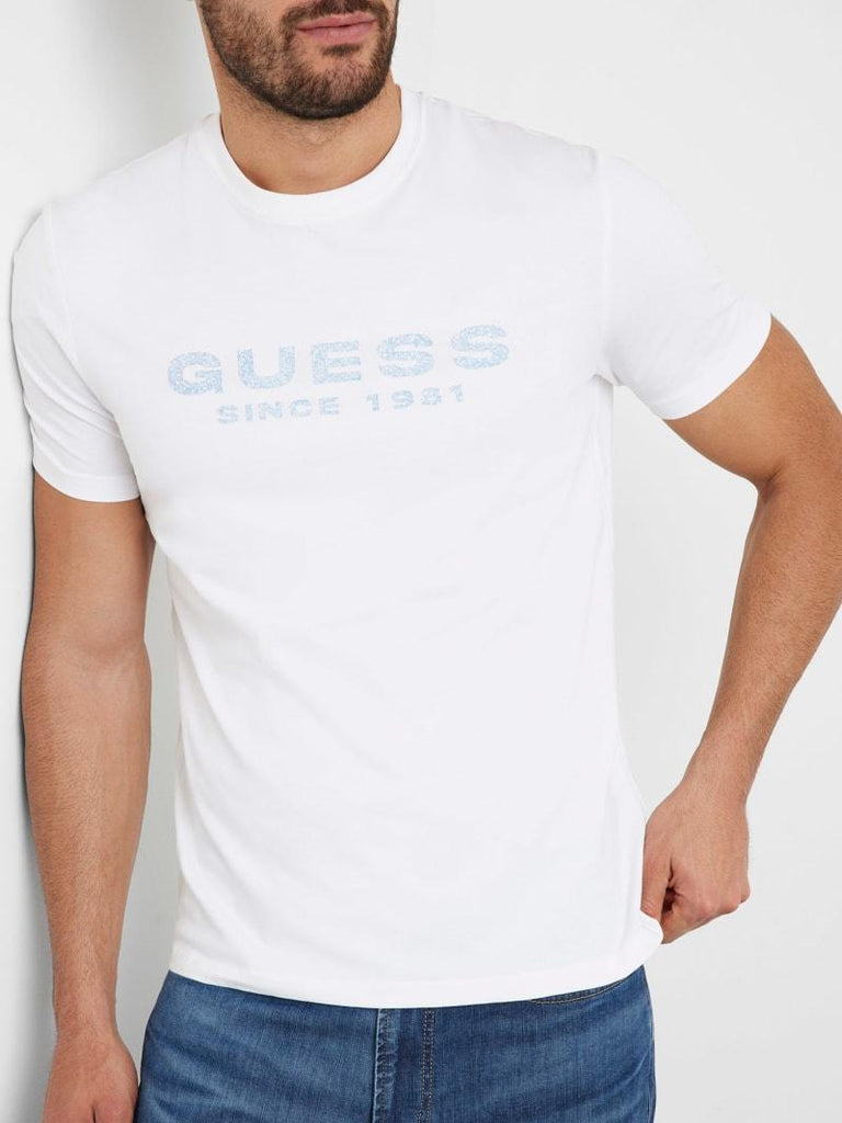 GUESS SS CN GUESS LOGO TEE