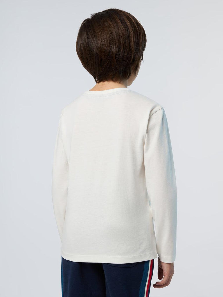 NORTH SAILS T SHIRT LONG SLEEVE W/GRAPHIC