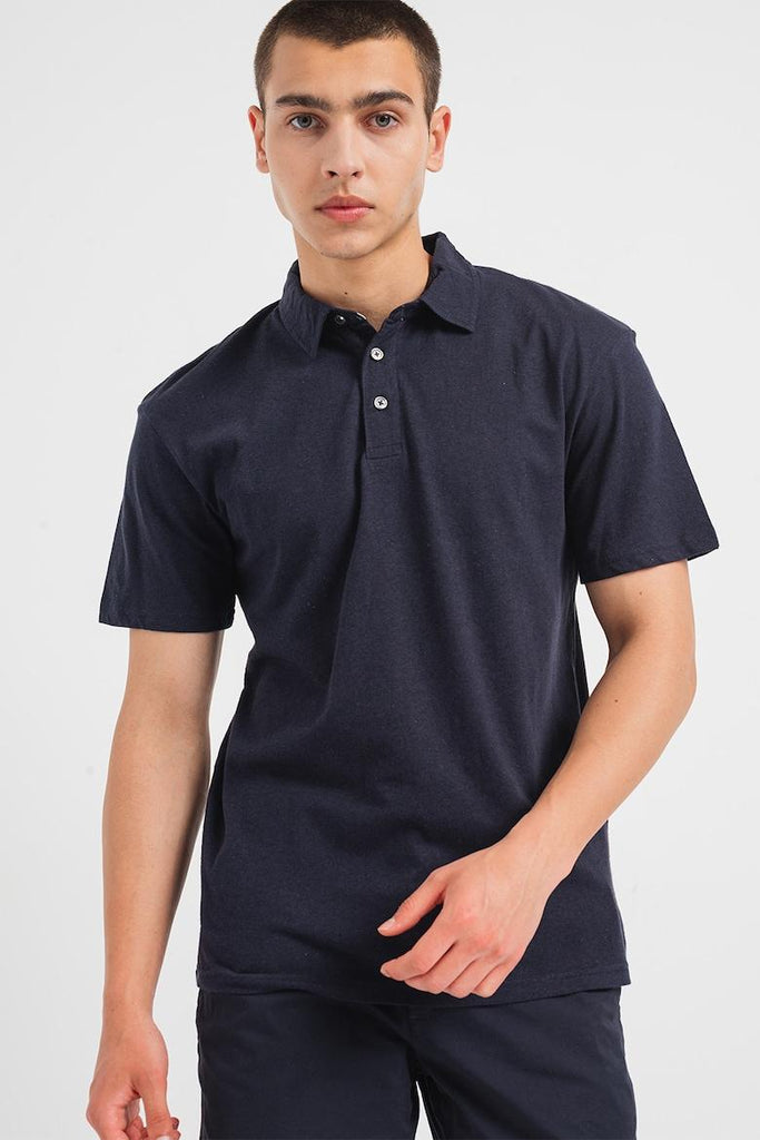 JACK AND JONES JPRCC SOFT LINEN BLEND SS POLO