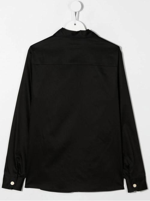 ELISABETTA FRANCHI La Mia Bambina CAMICIA CON BOTTONI LOGATI SMA