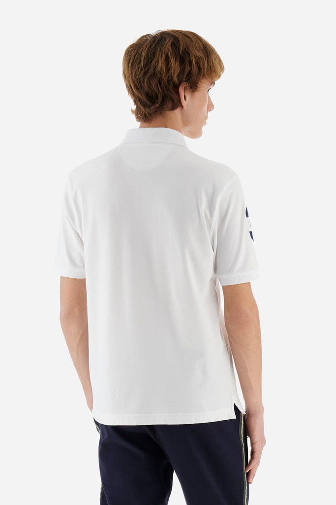 LA MARTINA MAN POLO SEMI PIQUET STRETCH