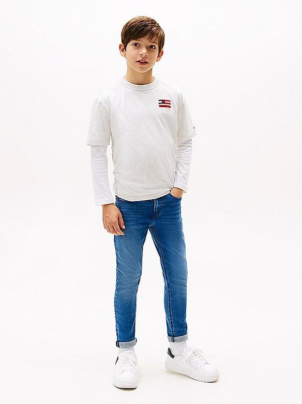 TOMMY HILFIGER SCANTON Y SLIM FIT DKBLUE JEAN
