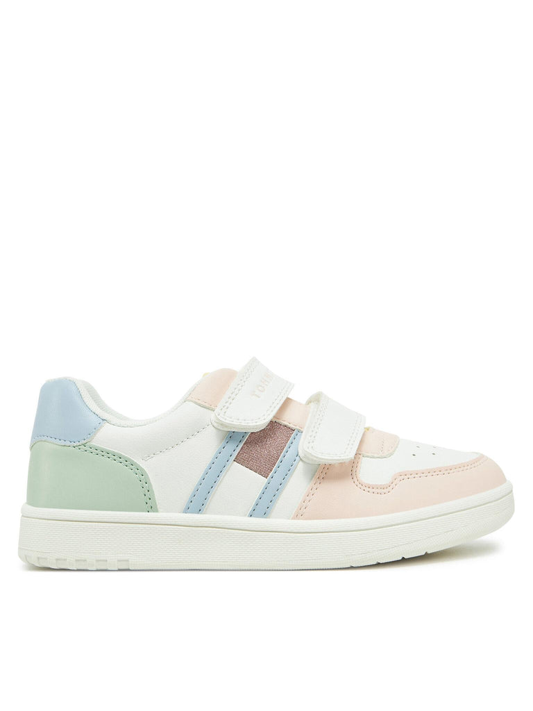 TOMMY HILFIGER FLAG SNEAKER BASSA VELCRO