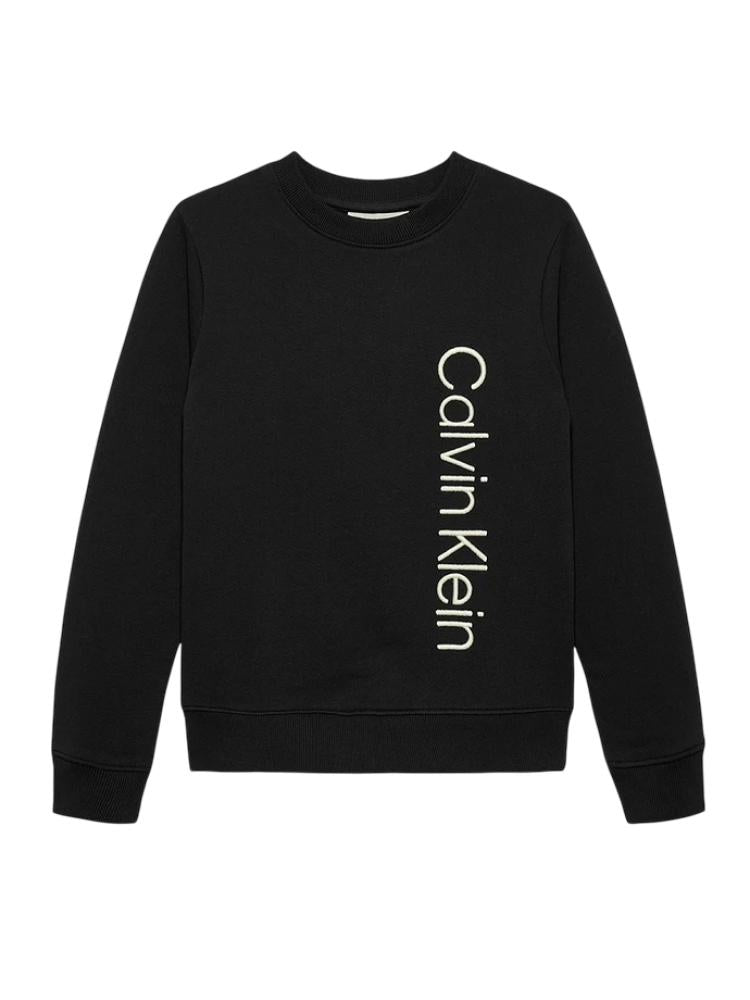 CALVIN KLEIN TERRY SIDE GRAPHIC CN SWEATSHI