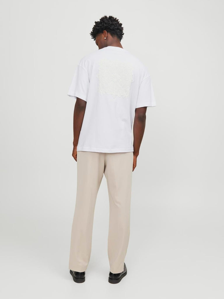 JACK AND JONES JORHAVANA CROCHET BACK TEE SS CREW NECK
