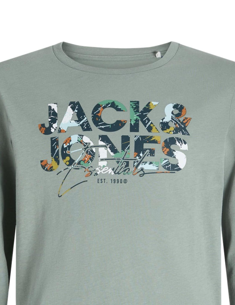 JACK JONES KIDS JJGEPLAS TEE LS CREW NECK MNI
