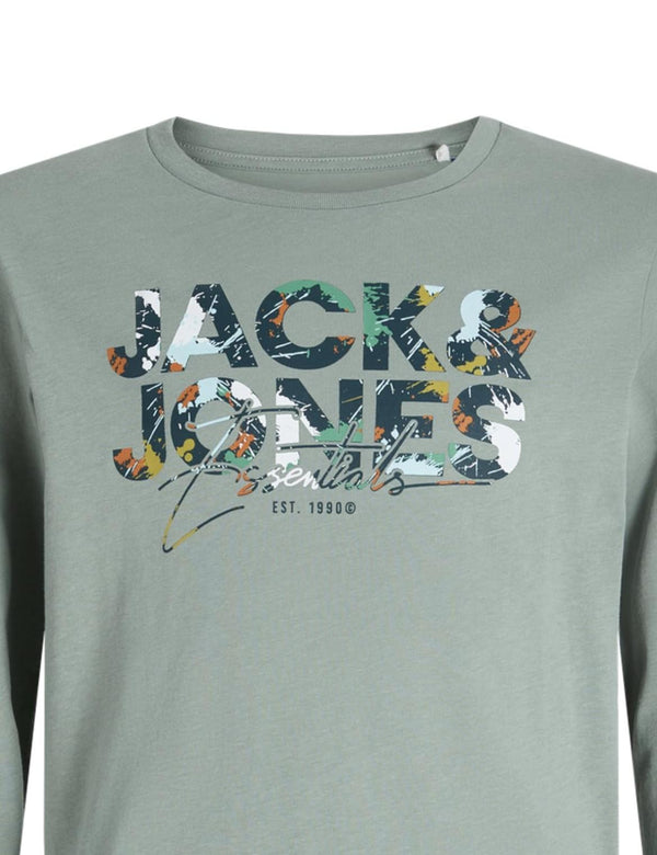 JACK JONES KIDS JJGEPLAS TEE LS CREW NECK MNI