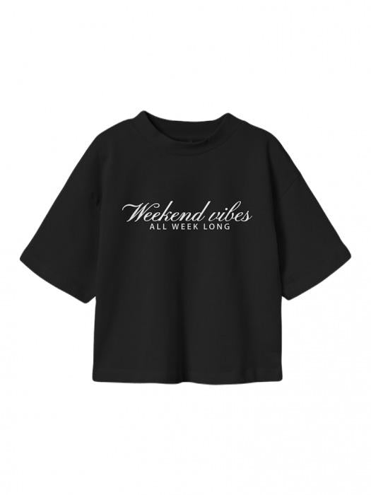 NAME.IT NKFLOMMIS 2/4 LOOSE SHORT TOP