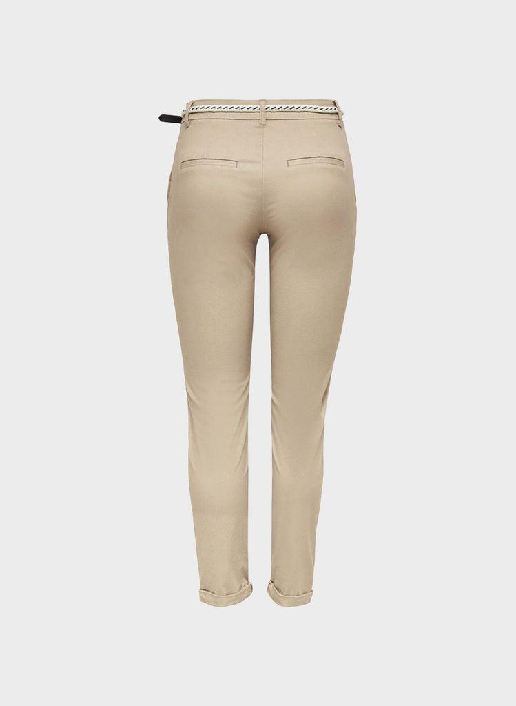 ONLY ONLBIANA MW COTTON BELT CHINO PNT NOOS