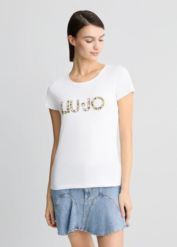 LIU JO ECS T-SHIRT BASICA M/C