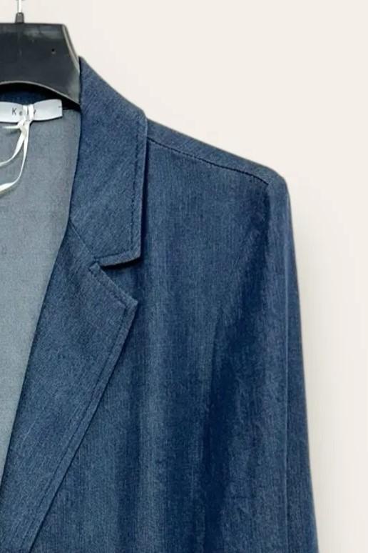 LOVEme Giacca in denim, un bottone