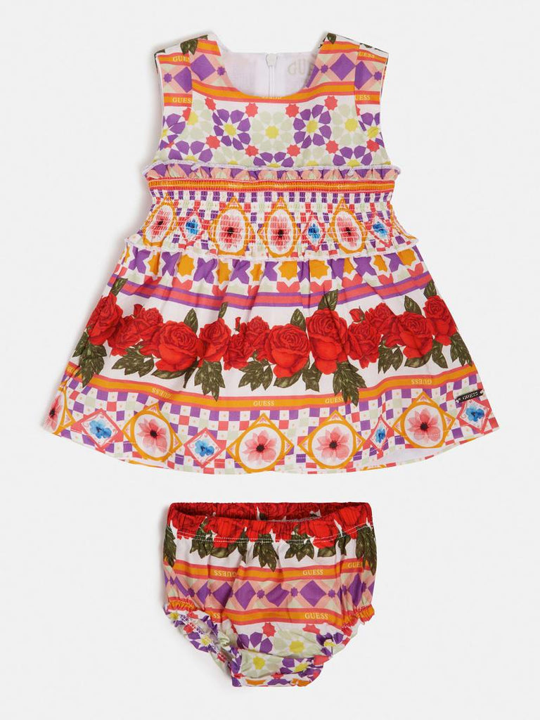 GUESS SET POPELINE SL DRESS+PANTIES