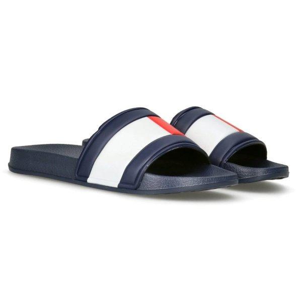 TOMMY HILFIGER CIABATTA MARE STAMPA FLAG