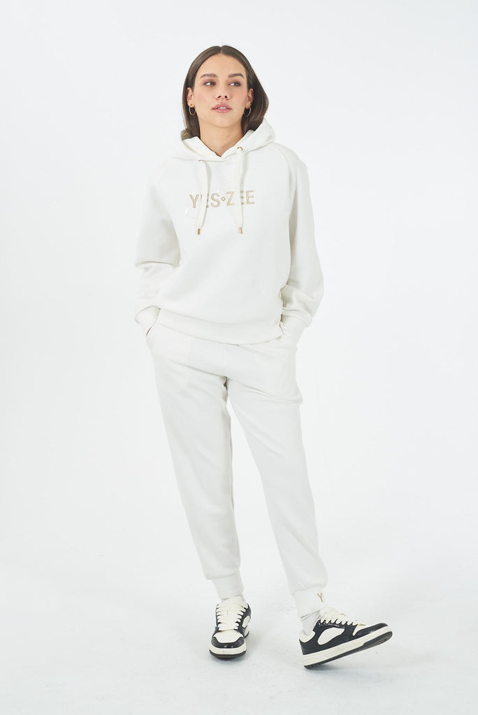 YES ZEE FELPA DONNA FULLZIP IN PUNTO MILANO, CAPPUCCIO