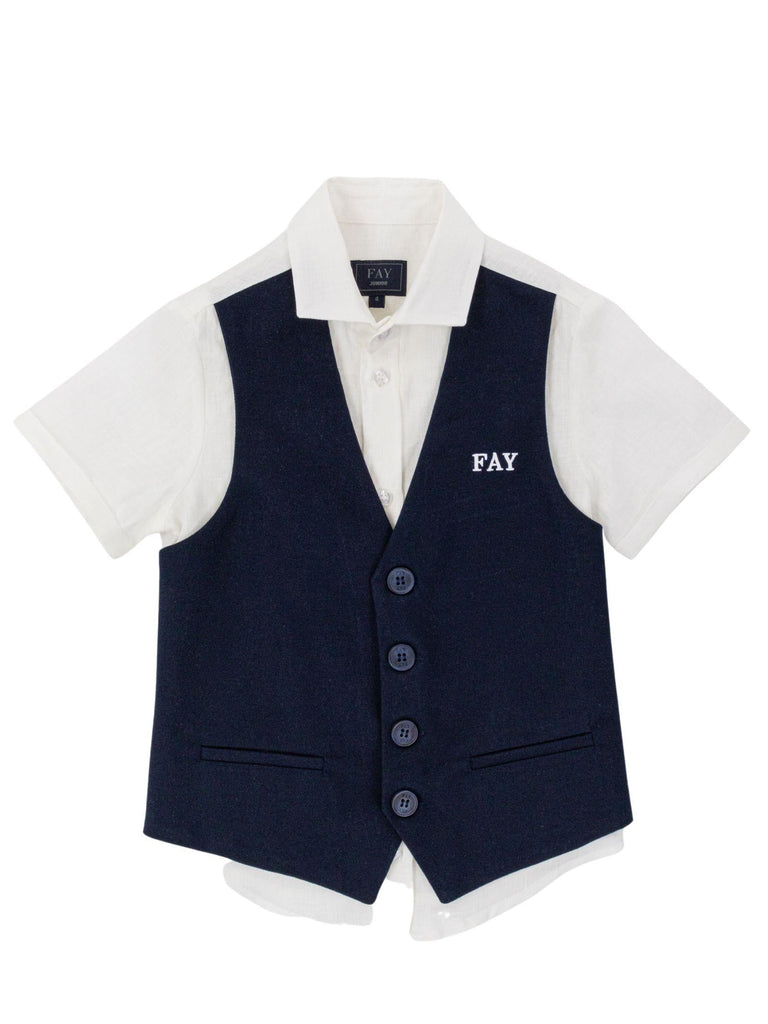 FAY SHIRT + GILET
