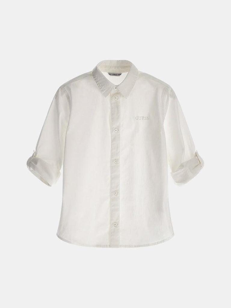 GUESS STR. POPLIN ADJ. LS