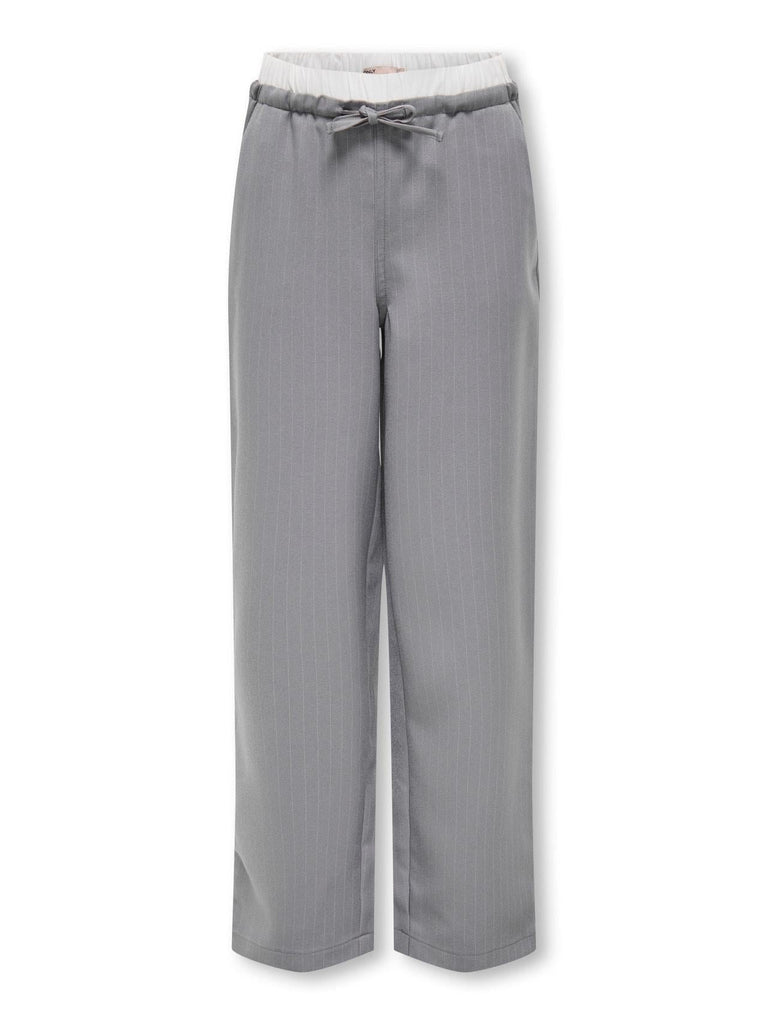 ONLY KIDS KOGMILEY LIFE PINSTR. BOXER STR PANT PNT