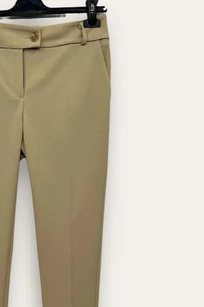 LOVEme Pantalone a sigaretta in crepe