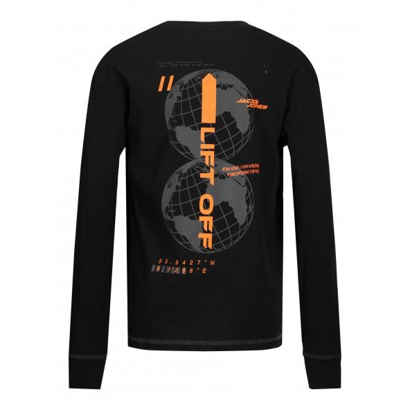 JACK JONES KIDS JCOLIFT CUFFED TEE LS CREW NECK JNR