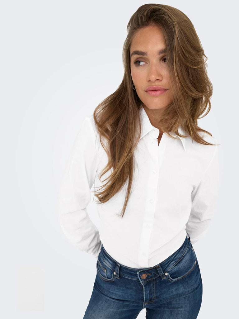 ONLY ONLEBIE LS SLIM-FIT SHIRT WVN