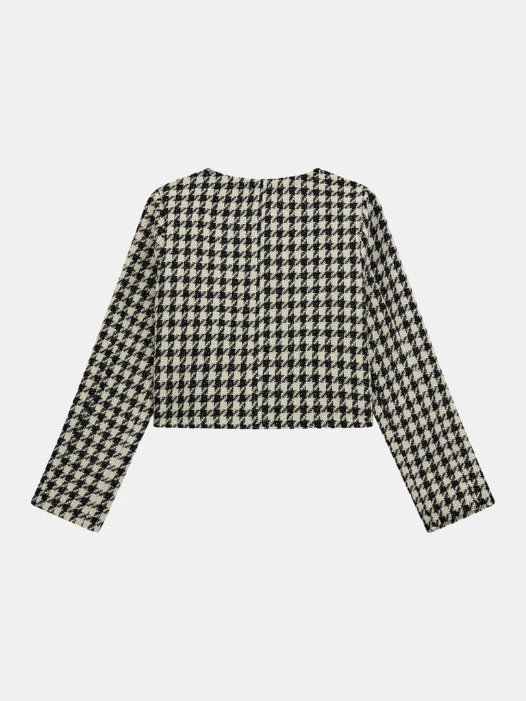 GUESS PIED DE POULE LS BLAZER