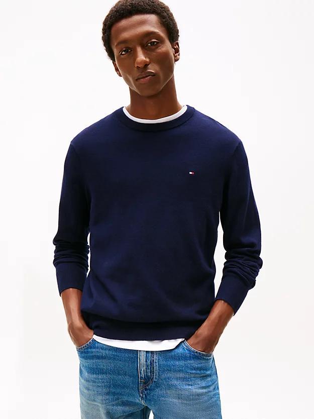 TOMMY HILFIGER PIMA ORG CTN CASHMER