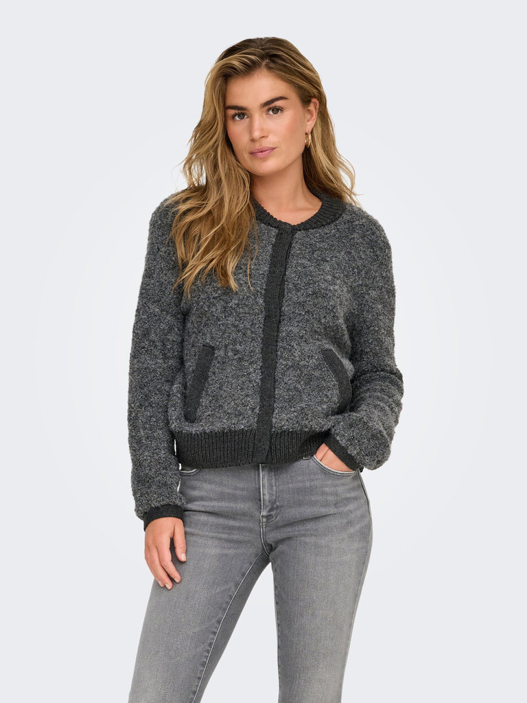ONLY ONLCLEO LS O-NECK CARDIGAN KNT