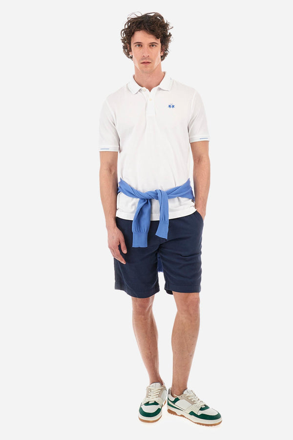 LA MARTINA MAN POLO S/S PIQUET STRETCH