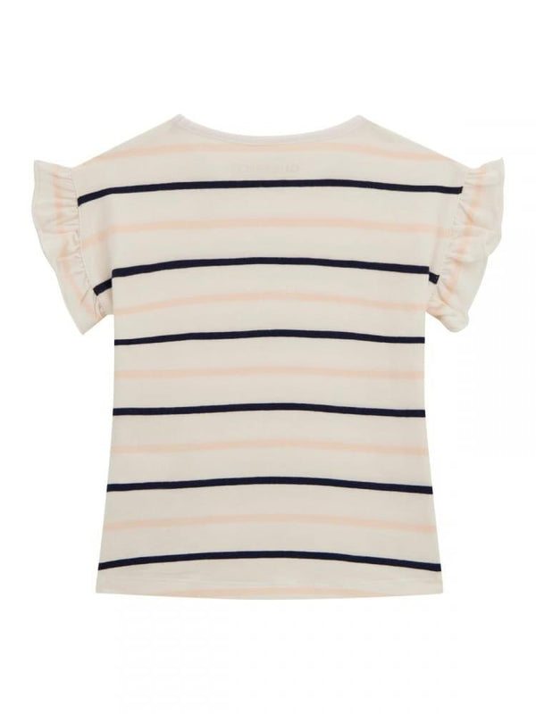 GUESS SS T-SHIRT W/FRILL
