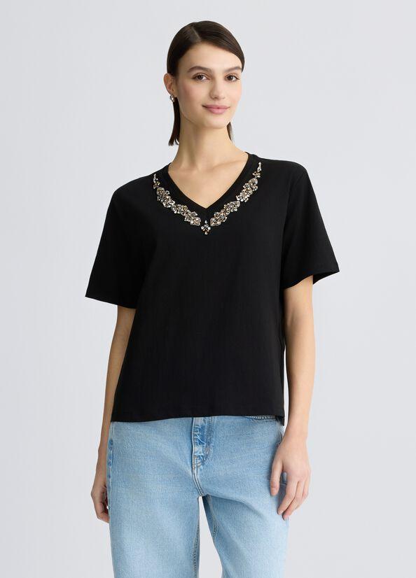 LIU JO ECS T-SHIRT MODA M/C
