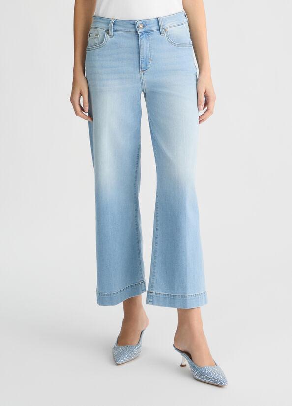 LIU JO ECS AUTHENTIC CROPPED FLARE RW