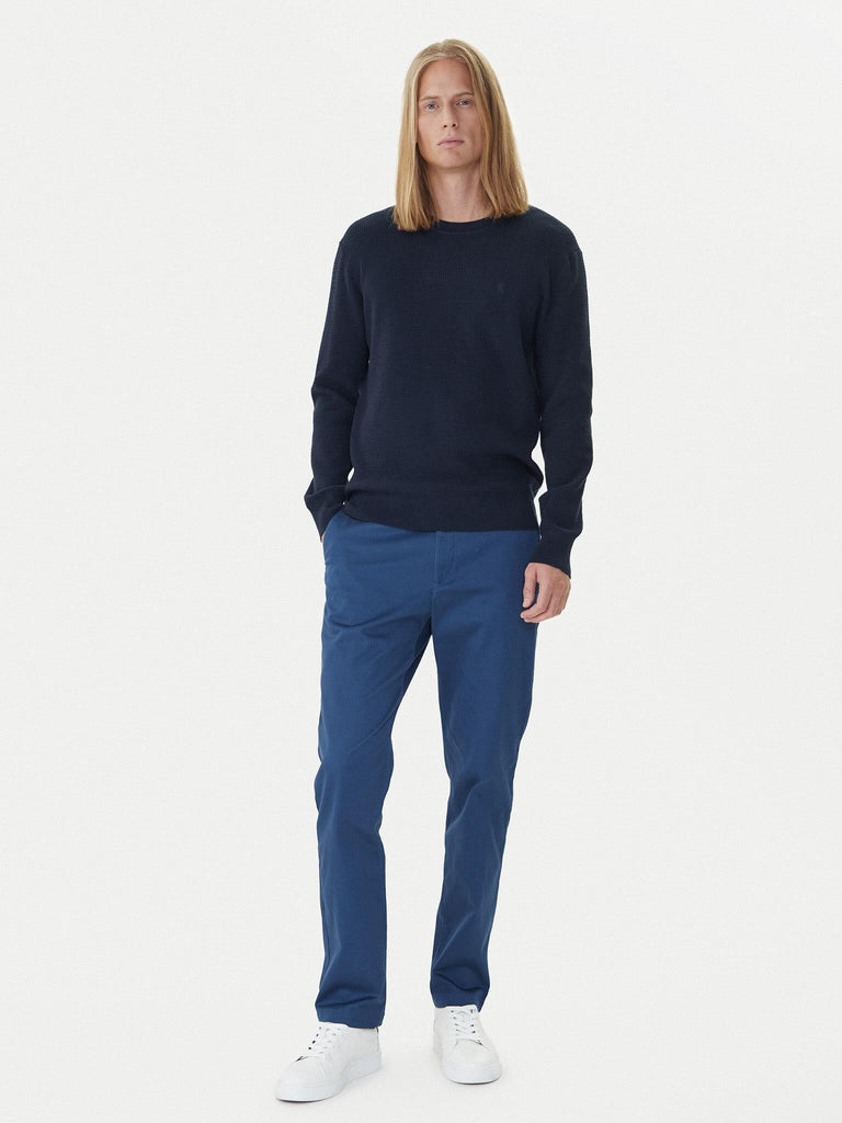 CALVIN KLEIN LS TEXTURE CTTN CREW