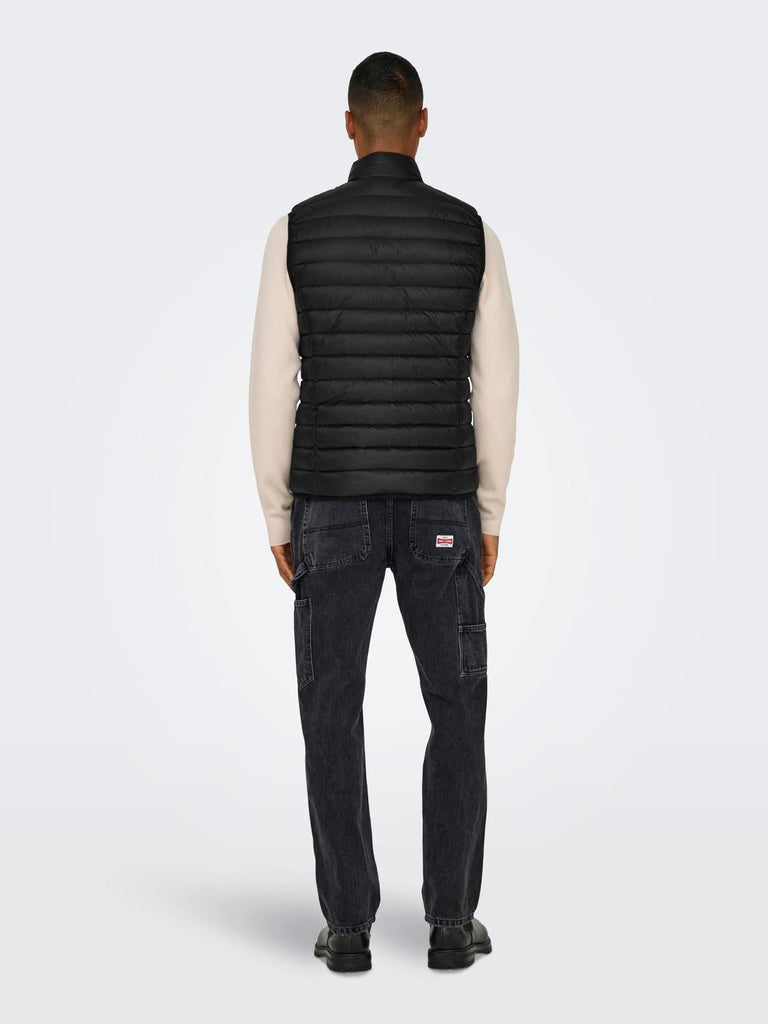 ONLY&SONS ONSGAVIN LIGHT DOWN ZIPPER VEST OTW