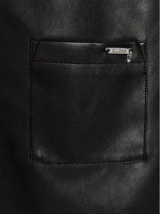 GUESS SET SS T-SHIRT + PU SKIRTALL