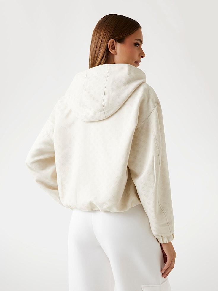 GUESS PEONY AOP FULL ZIP JACKET