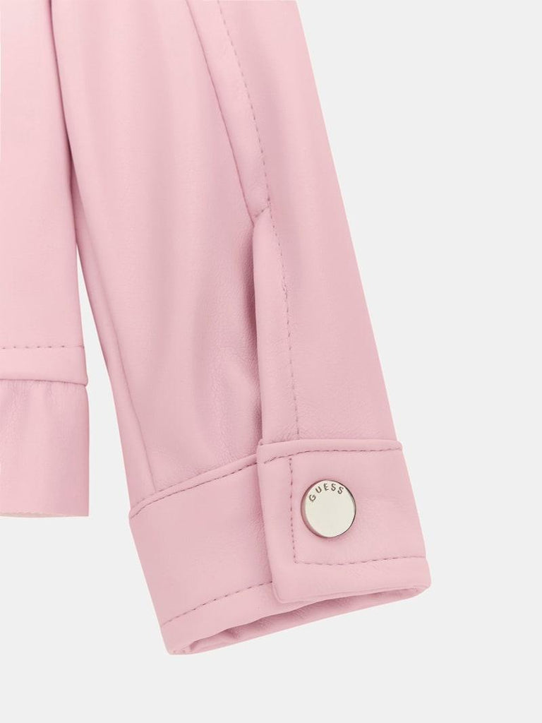 GUESS PU LEATHER LS JACKET