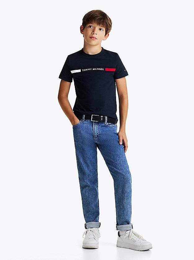 TOMMY HILFIGER TH RIB REG TEE SS
