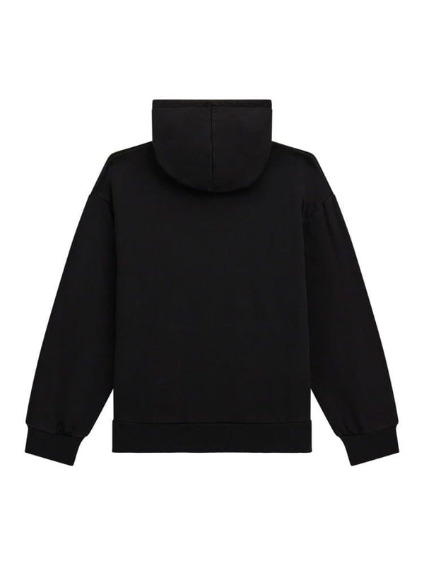GUESS OVERSIZE HOODED LS ACTIVE TOP