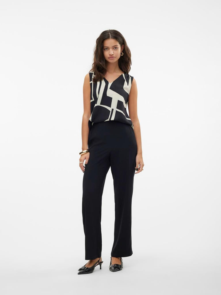 VERO MODA VMEASY JOY HW WIDE PANTS WVN GA